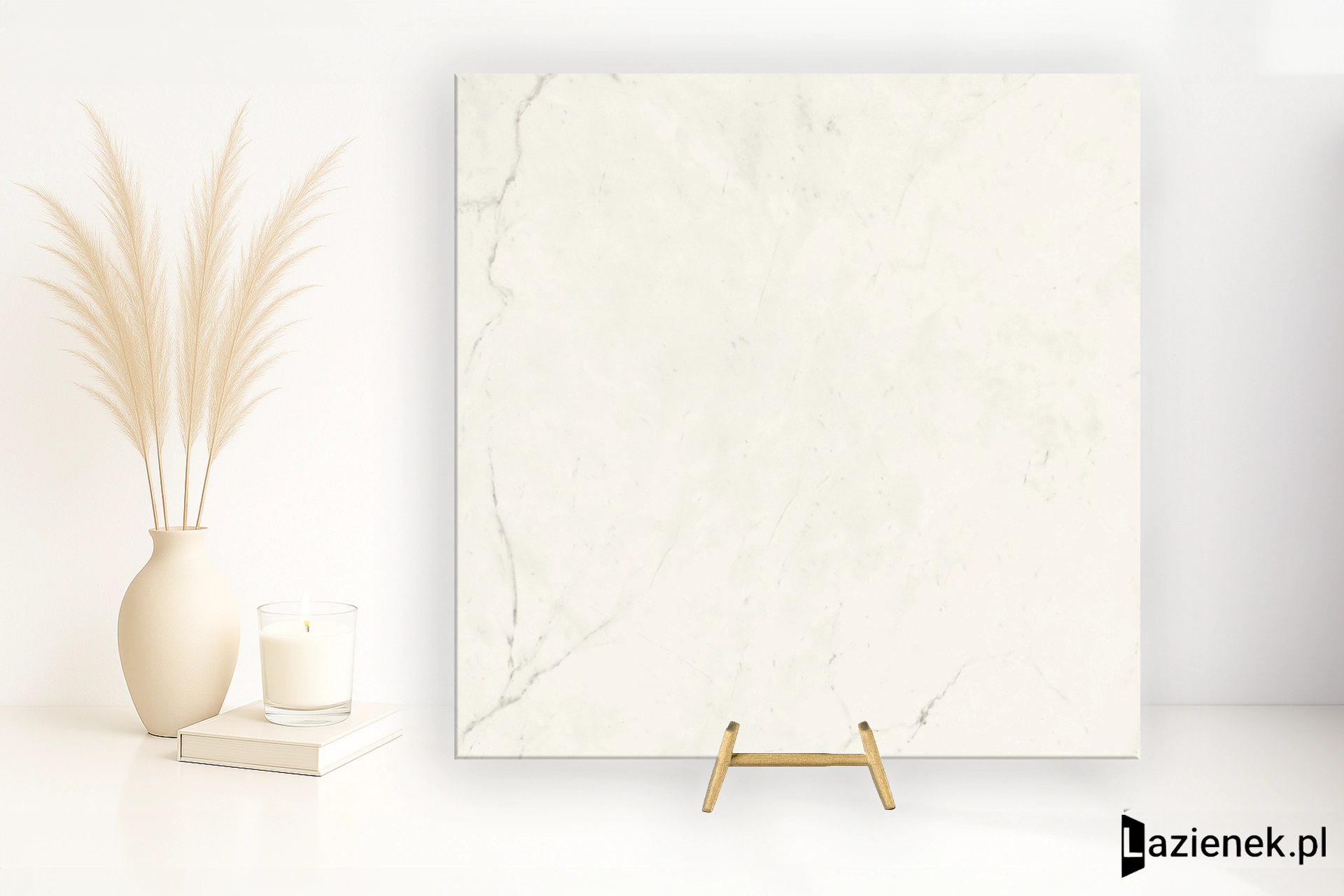 Cotto D'este Vanity Bianco Luce błyszcząca 120x120 cm gr. 7 mm - płytka rektyfikowana / EK8VA05